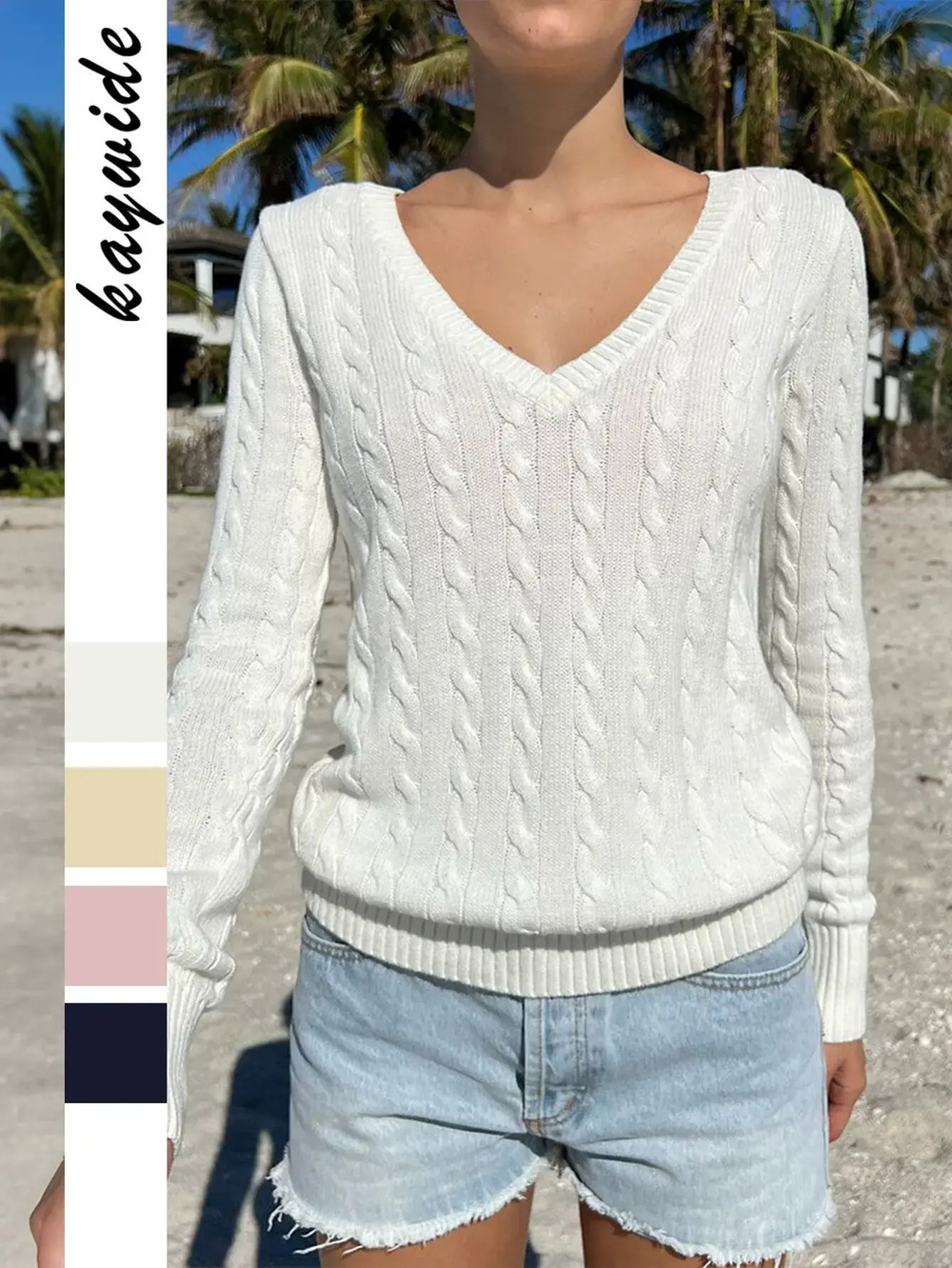 Zara Casual Long Sleeve Lined Knit Vest Autumn Winter